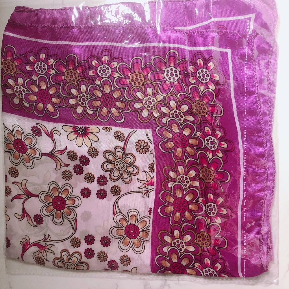 100% silk kerchief
